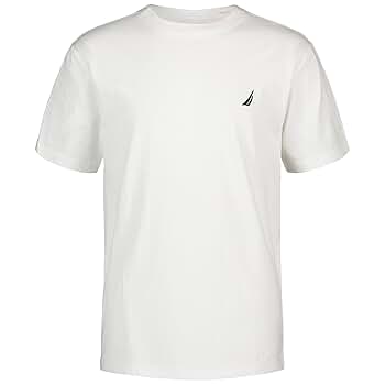 Amazon.com: Nautica Boys' Short Sleeve Solid Crew Neck T